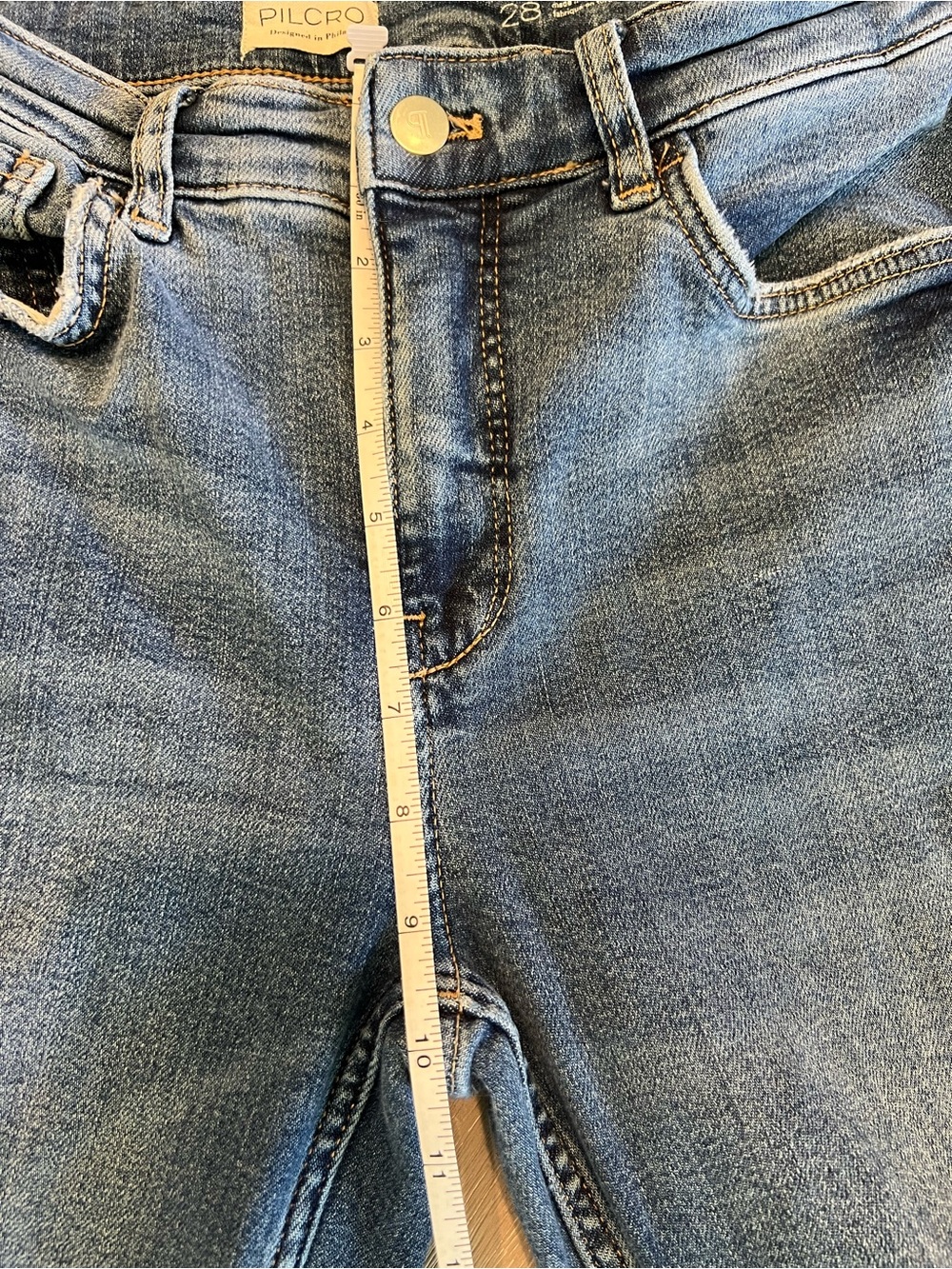 Pilcro Anthropologie The YaYa women’s denim jeans size 28 - Picture 9 of 11